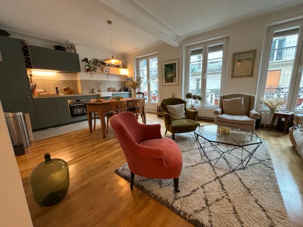 Loue appartement - meublé 57m² - Jules Joffrin Village Ramey