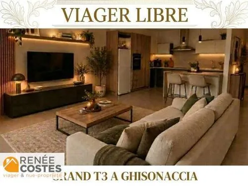 Viager libre - F83-H76 ans - GHISONACCIA (20240)