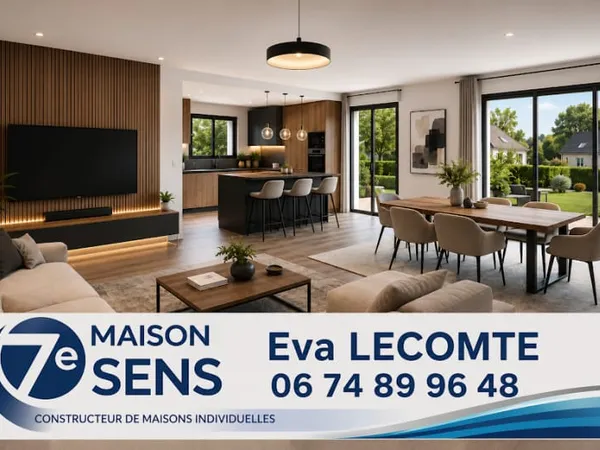Maison neuve 5 pièces 108 m²