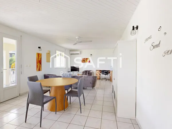 Appartement F4, rénové, équipé, vue baie de FDF