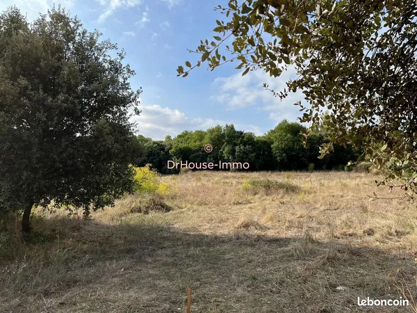 Terrain 601 m² boucoiran et nozieres