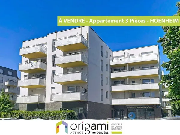 Appartement 3 pièces 60 m²