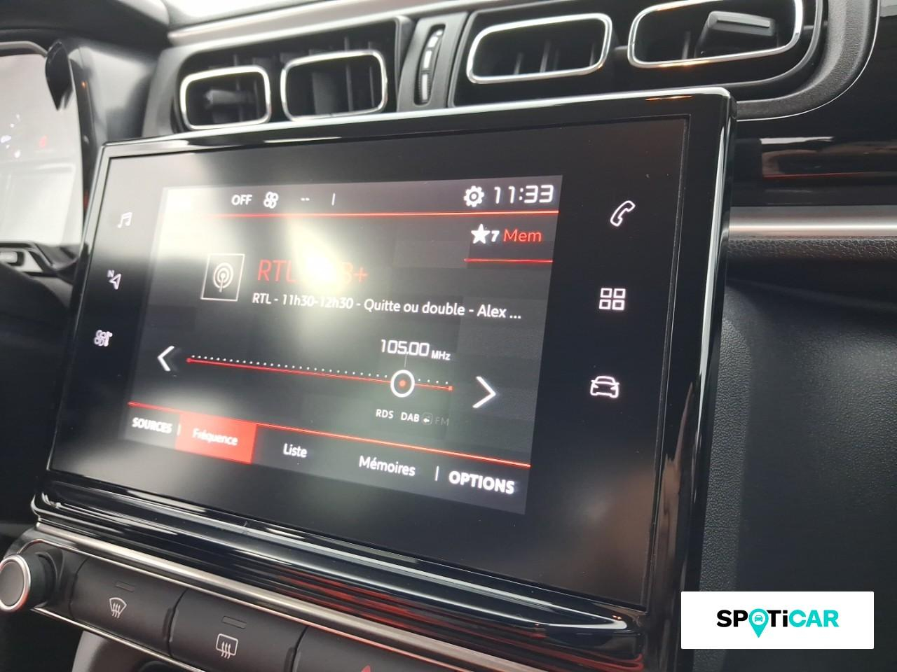 Citroën C3 1.2 puretech 110ch s&s max boite automatique — photo 13