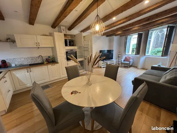 À louer superbe appartement meublé 50 M2 centre historique Chambéry