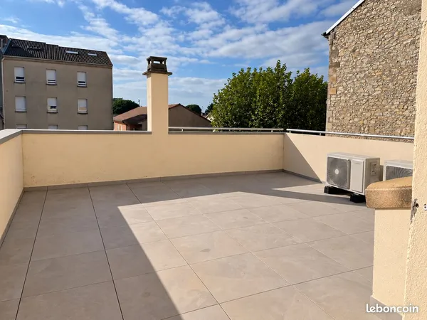 Appartement 2 pièces 36m² avec terrasse de 26 m²