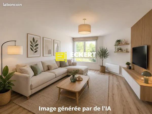 Appartement 3 pièces 69 m²