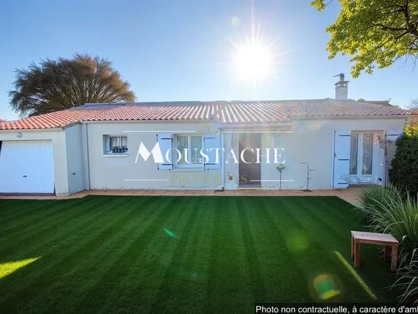 MAISON DE PLAIN-PIED - 500M CENTRE-VILLE DE VAUX SUR MER -