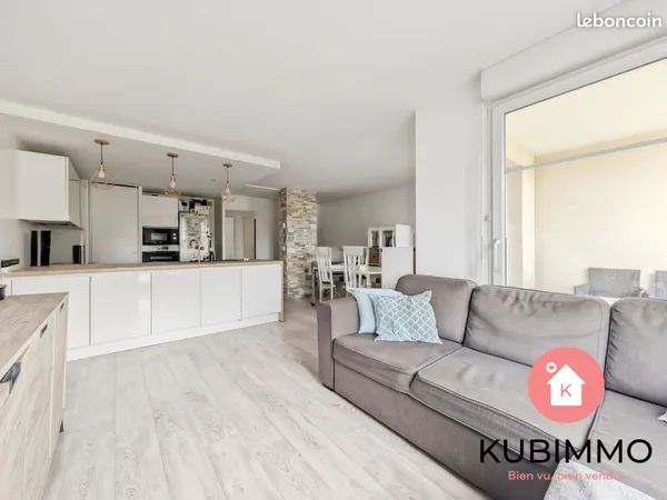 Appartement 3 pièces 61 m²