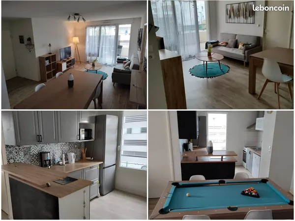 Appartement T4 74m² Toulouse 31100 - Beau Balcon