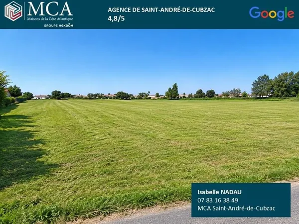 Terrain 980 m²