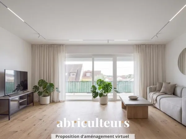 Appartement duplex 125m² avec balcon, parking et cave en vente à Argenteuil 95100