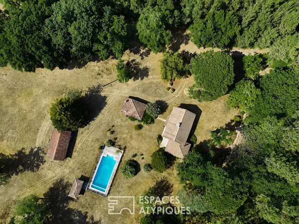 Domaine au calme de la forêt des Landes proche océan