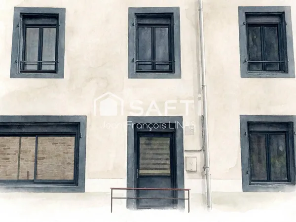 Maison de ville louée en hyper centre-ville et entièrement rénovée en 2015
