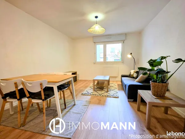 Appartement 2 pièces 49 m²