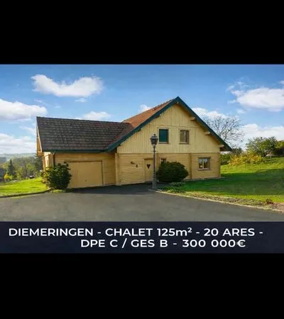 Vends maison en bois Diemeringen