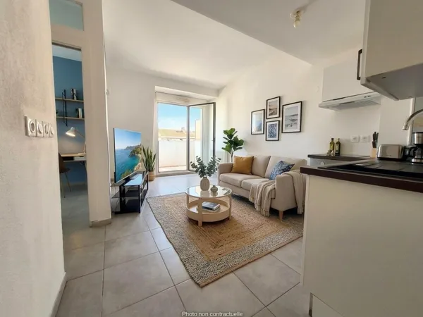 Appartement en dernier étage avec vue dégagée
