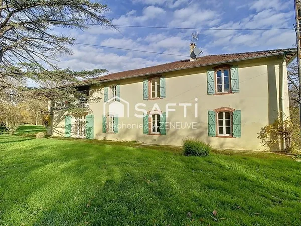 Maison de maître en pierre - 345 m² - Environnement EXCEPTIONNEL