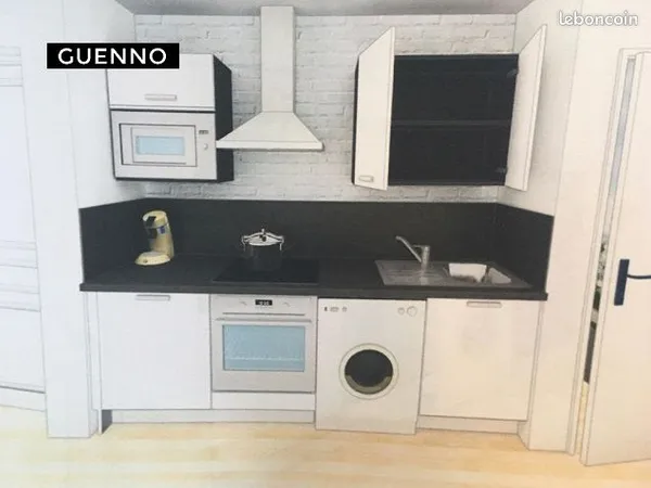 Appartement 2 pièces 45 m²