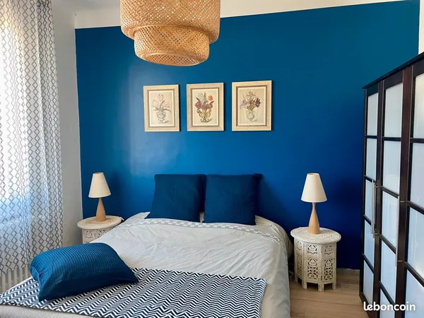 🛏️ Chambre étudiante chez particulier - Cusset - 380 CC - Lit 160x200 - Jardin 🌿