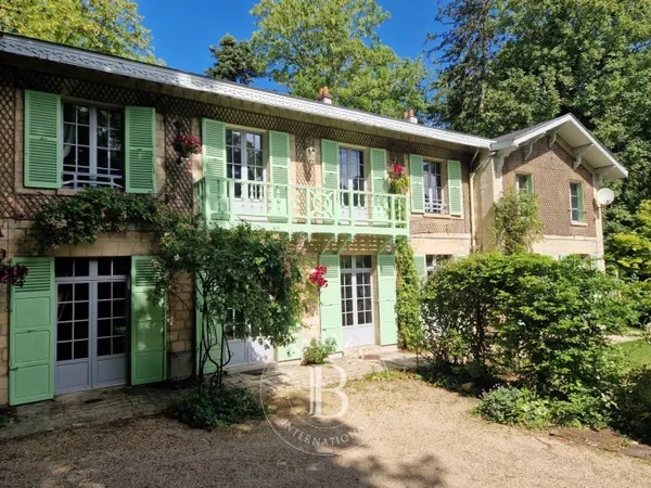 ASNIERES-SUR-OISE (95) - Maison Bourgeoise - Piscine et Parc Arb