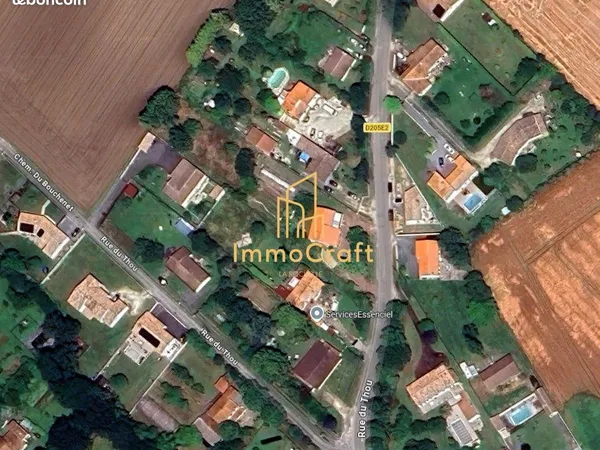Terrain 684 m² Ardillières