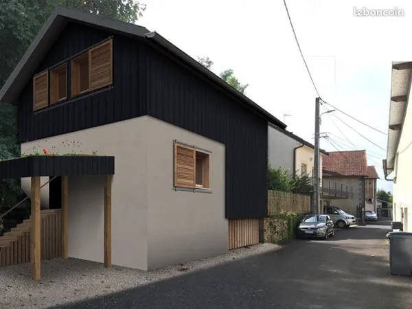 Terrain 1 192 m² Chaleze