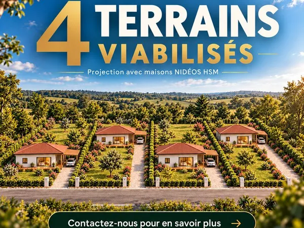 Terrain 918 m² Louey