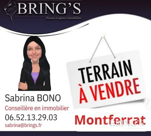 Terrain à bâtir Vente Montferrat   78500€