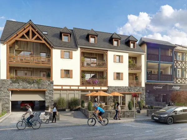 Nouvelle résidence à Loudenvielle : Appartement T2 duplex
