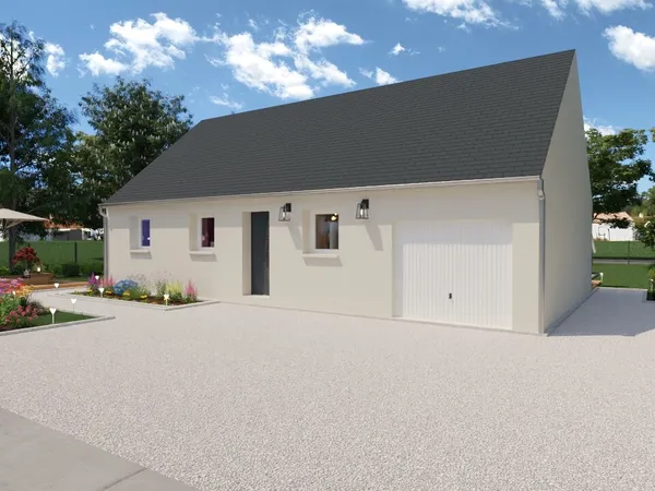 Terrain + maison 89 m²