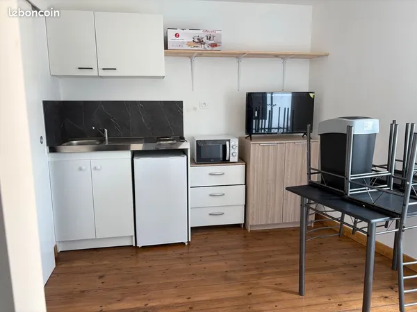 Appartement T2 neuf de 2025 meublé, équipé