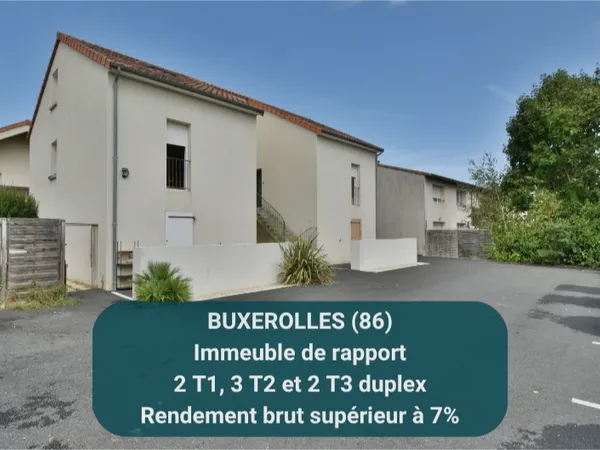 Vends immeuble de rapport 238m² Buxerolles 86180 - Investissement sur Poitiers