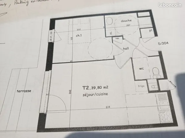 Location appartement T2