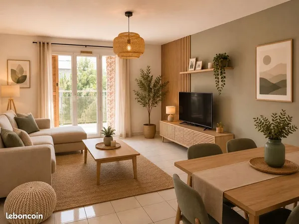 À vendre - Bel appartement 3 pièces de 63 m² avec balcon, parking et ascenseur - Choisy-le-Roi