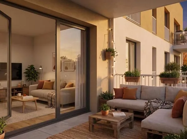 Appartement 2 pièces 45 m²