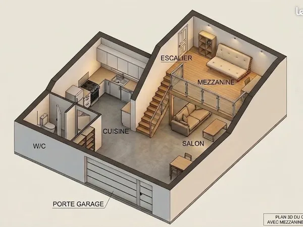 Garage aménager