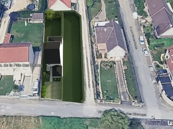 2 terrains à bâtir avec permis de construire