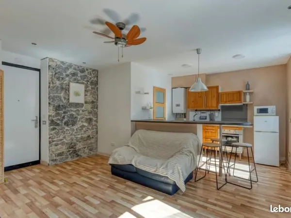 Appartement T2 meublé 40 m² rénové - calme + stationnement