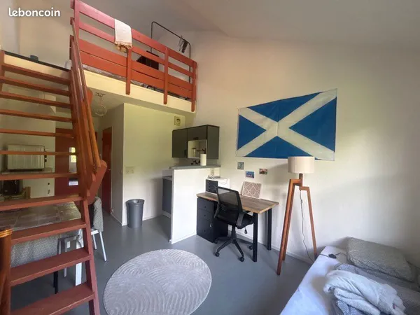 🌿 Studio duplex meublé 24 m² - PROCHE FACULTÉS