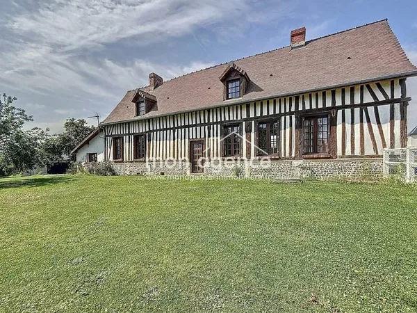 Saint-Aubin-Celloville 76520, maison de caractère 6 pièces
