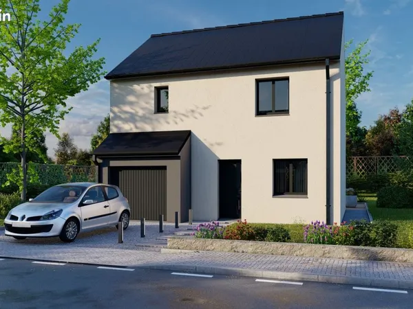 Projet de construction d'une maison 87.2 m² avec terrain à FALAISE (14)