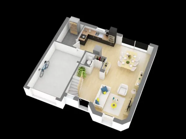 Maison neuve 4 pièces 79 m²