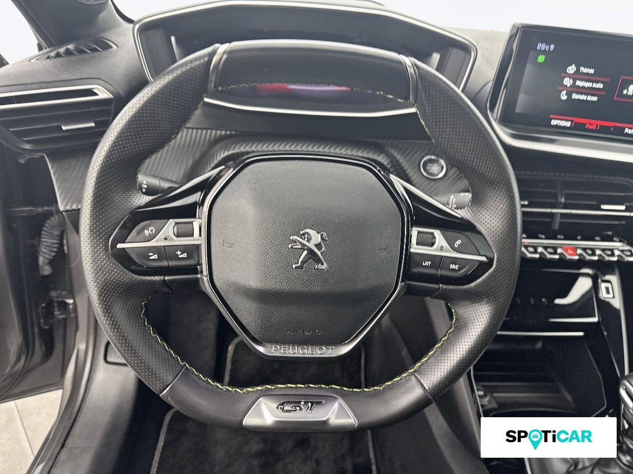 Peugeot 208 1.2 puretech 100ch s&s gt pack — photo 12