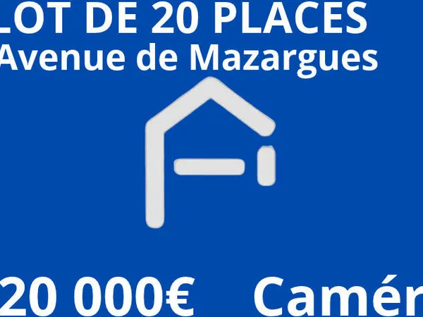 Lot de 20 places Avenue de Mazargues