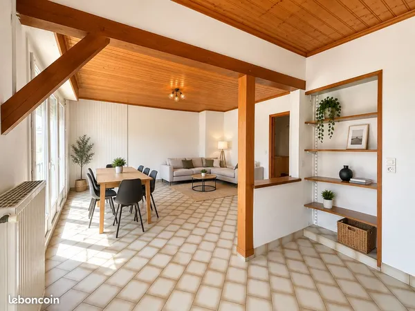 Maison meublée 4 chambres - Location pour entreprises