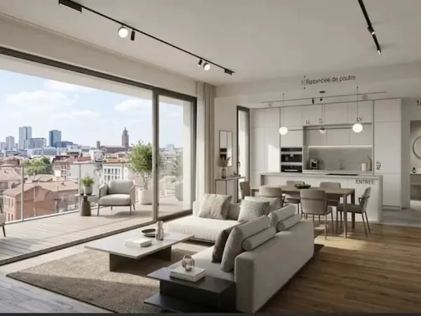 Appartement 3 pièces 57 m²