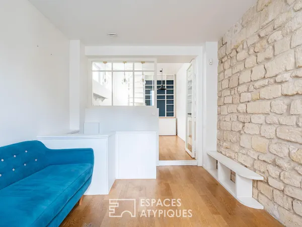 Maison de ville avec toit-terrasse et vue panoramique, quartier Bac
