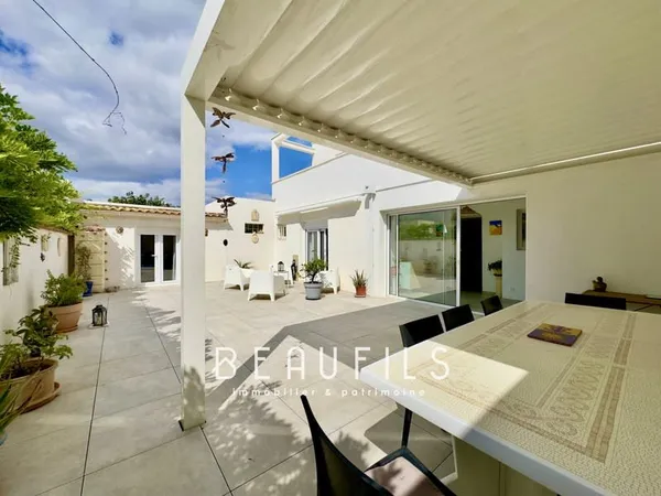 (34280) CARNON PLAGE - MAISON TOIT TERRASSE - 8 pièces - 145