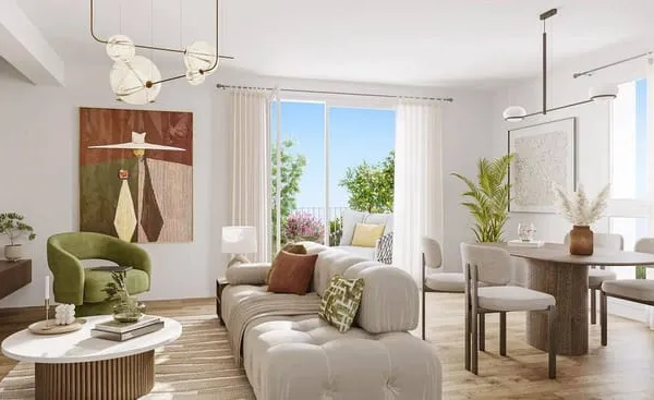 Appartement 2 pièces 38 m²
