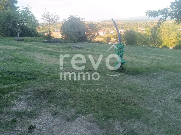 Terrain constructible viabilisé de 500m2